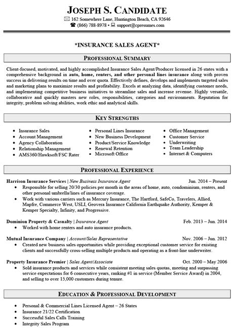 Insurance claims manager resume